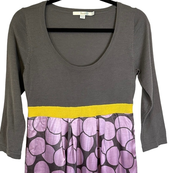 Boden Cosmopolitan Poppy‎ Wool Silk Blend Dress US 6R WH274 - Picture 3 of 12
